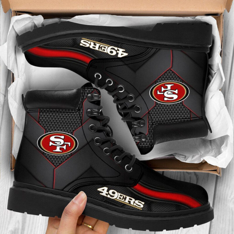 Sportswearmerch San Francisco 49ers NFL Classic Boots For Fan - Sportswearmerch