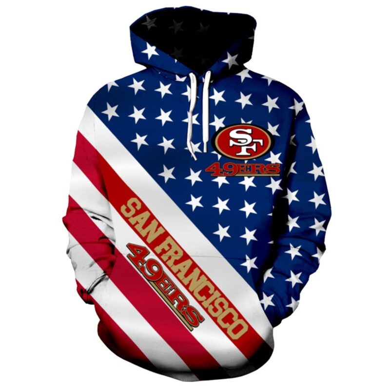 Best San Francisco 49ers 3D Hoodie For Big Fans
