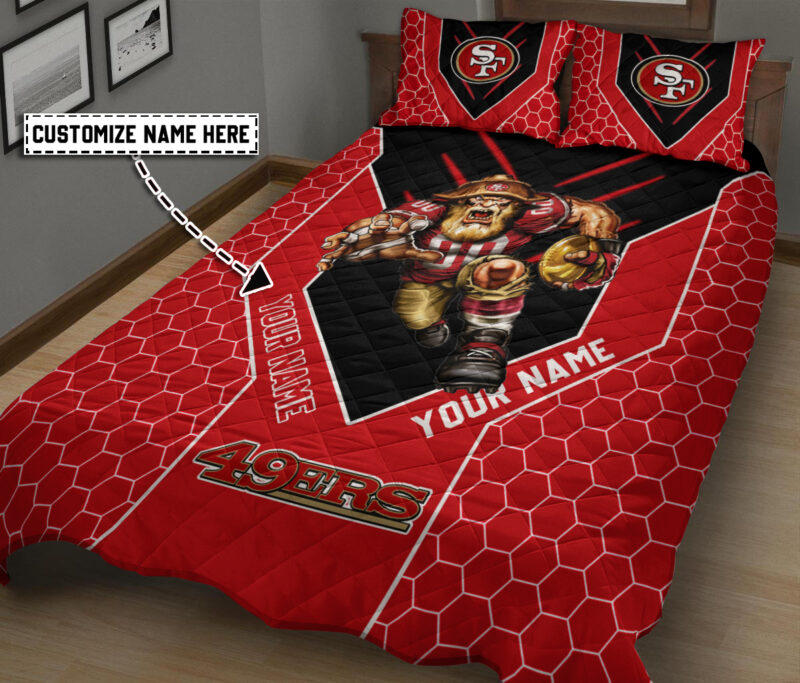 Sportswearmerch San Francisco 49ers NFL Quilt Set For Fan - Sportswearmerch