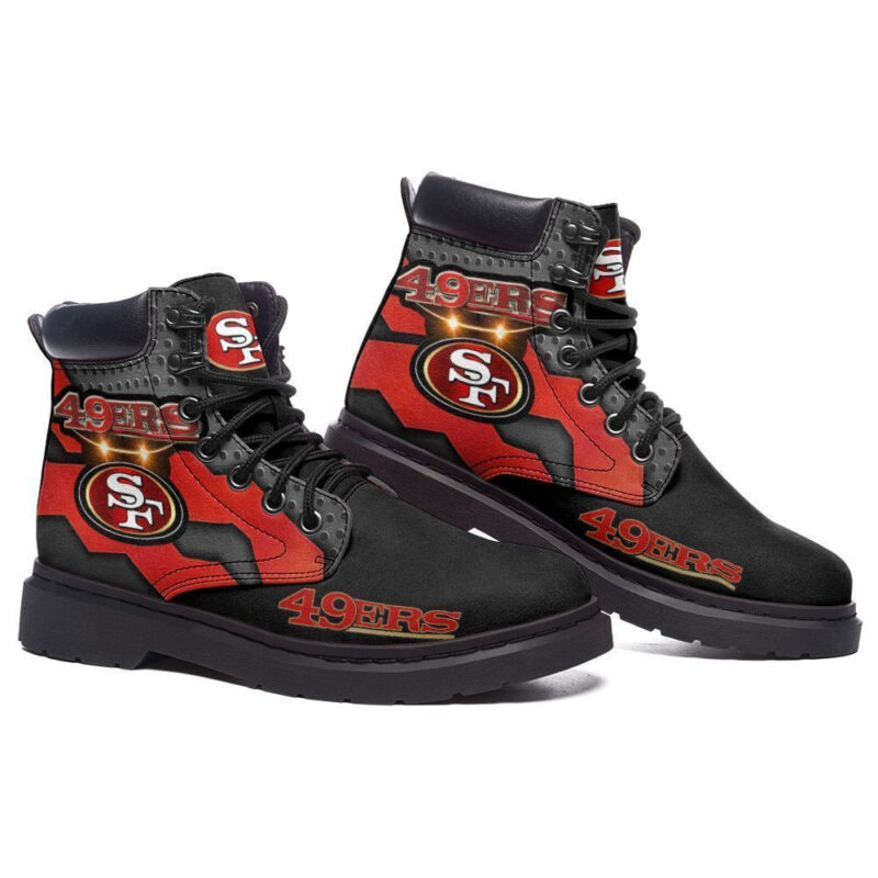 Sportswearmerch San Francisco 49ers NFL Classic Boots For Fan - Sportswearmerch