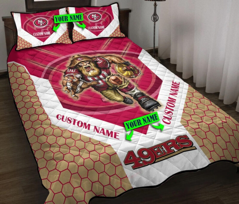 Sportswearmerch San Francisco 49ers NFL Quilt Set For Fan - Sportswearmerch