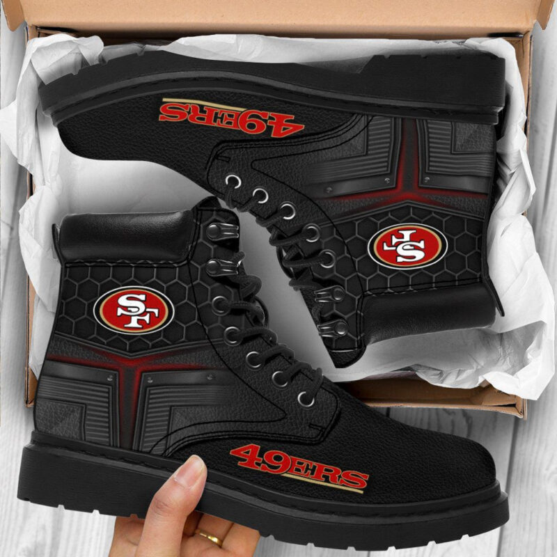 Sportswearmerch San Francisco 49ers NFL Classic Boots For Fan - Sportswearmerch