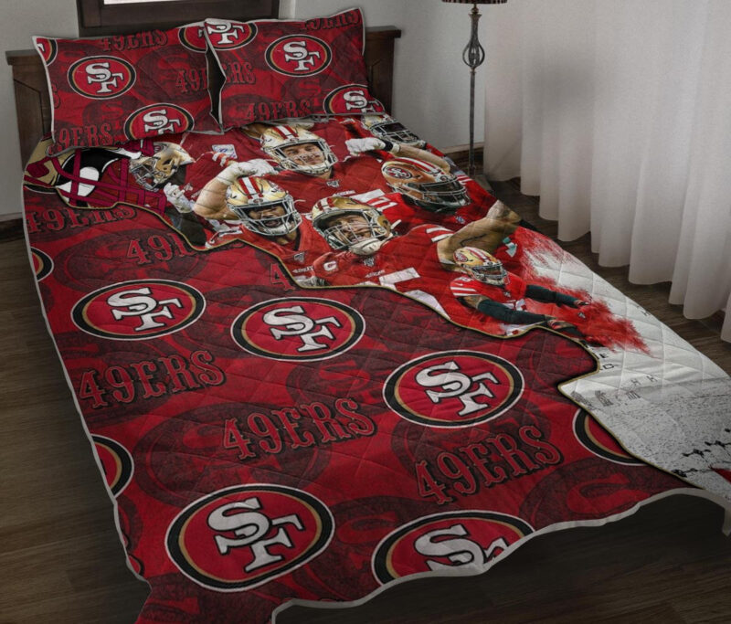 Sportswearmerch San Francisco 49ers NFL Quilt Set For Fan - Sportswearmerch