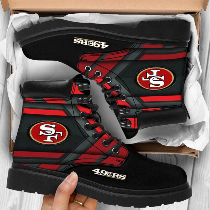Sportswearmerch San Francisco 49ers NFL Classic Boots For Fan - Sportswearmerch