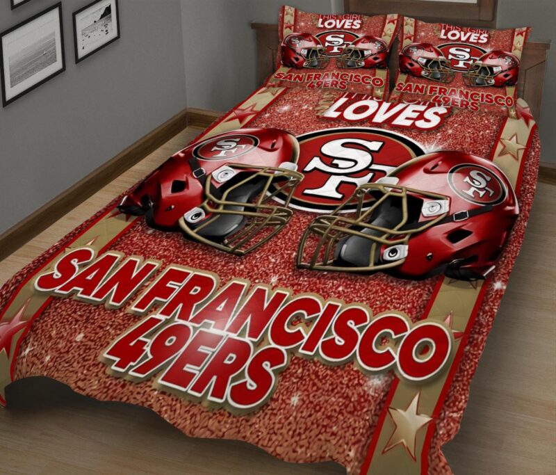 Sportswearmerch San Francisco 49ers NFL Quilt Set For Fan - Sportswearmerch