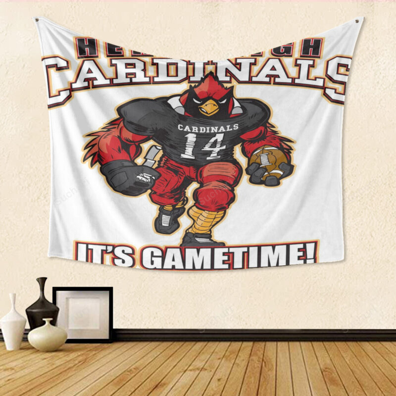 Arizona Cardinals Mascot Gift For Fan 3D Full Printing Tapestry