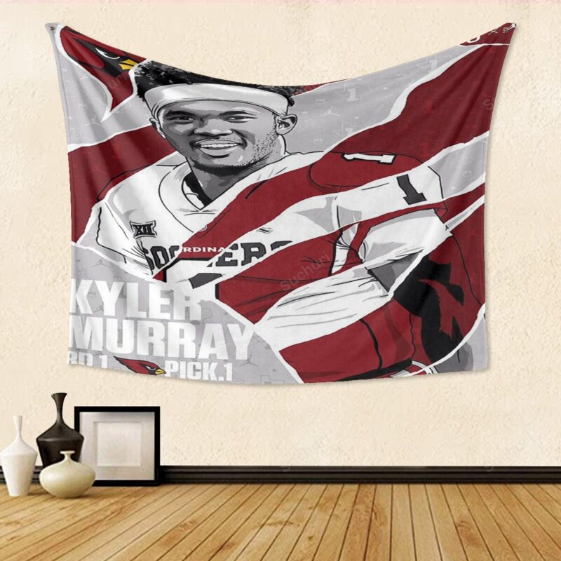 Arizona Cardinals Kyler Murray2 Gift For Fan 3D Full Printing Tapestry