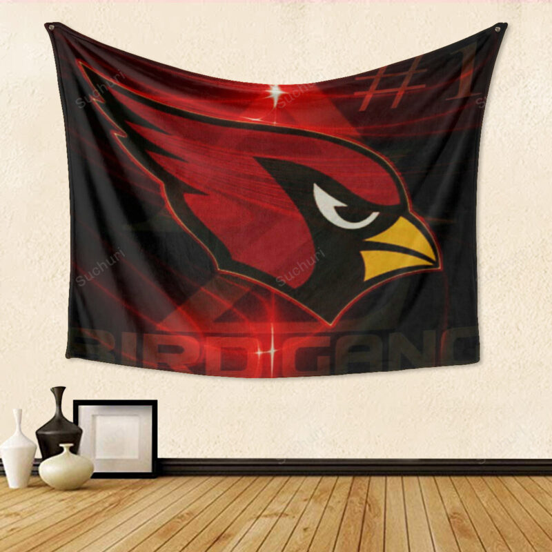 Arizona Cardinals Logo v14 Gift For Fan 3D Full Printing Tapestry