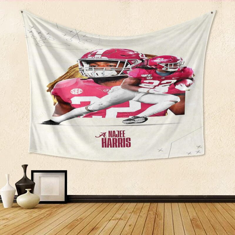 Arizona Cardinals Najee Harris1 Gift For Fan 3D Full Printing Tapestry