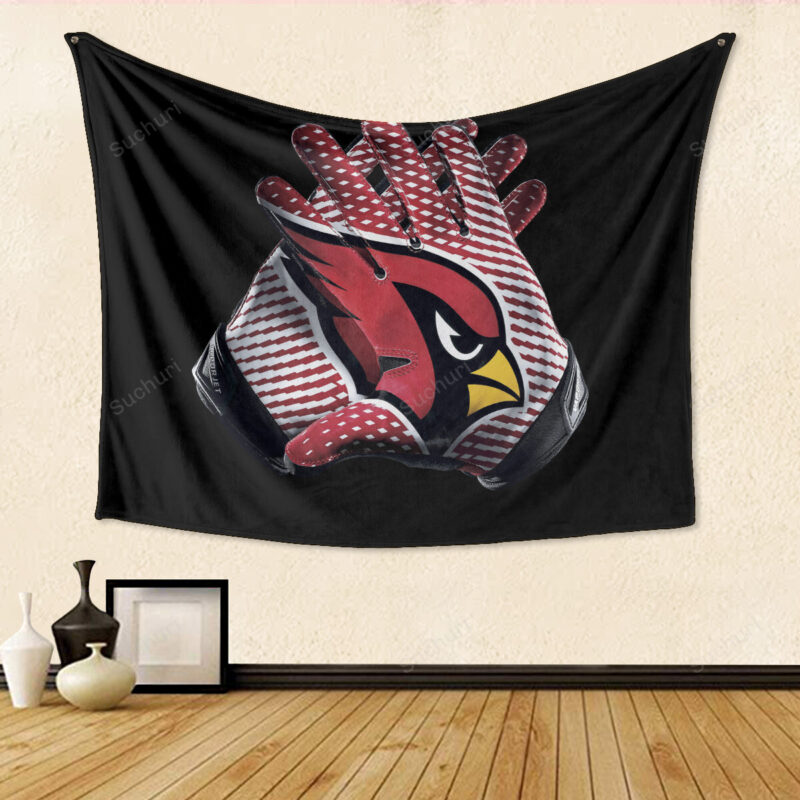 Arizona Cardinals Logo v9 Gift For Fan 3D Full Printing Tapestry