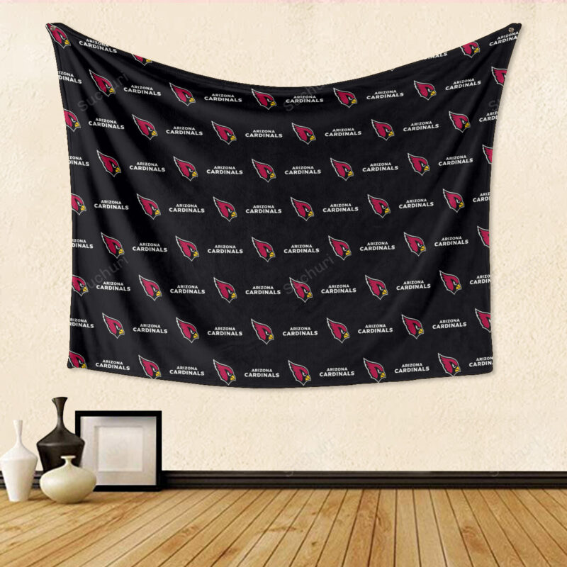 Arizona Cardinals Logo v3 Gift For Fan 3D Full Printing Tapestry