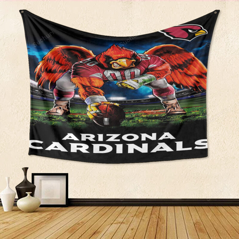 Arizona Cardinals Mascot Its Gametime Gift For Fan 3D Full Printing Tapestry