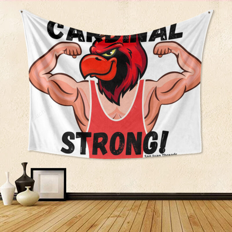 Arizona Cardinals Strong Gift For Fan 3D Full Printing Tapestry