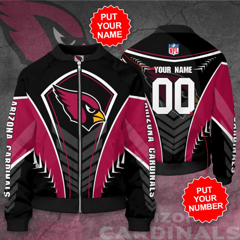 Arizona Cardinals Bomber Jacket For Big Fans