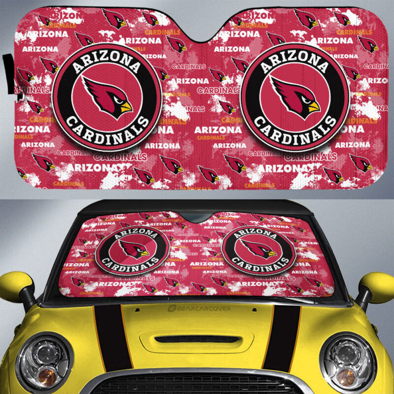 Arizona Cardinals Car Sunshade Custom Car Accessories