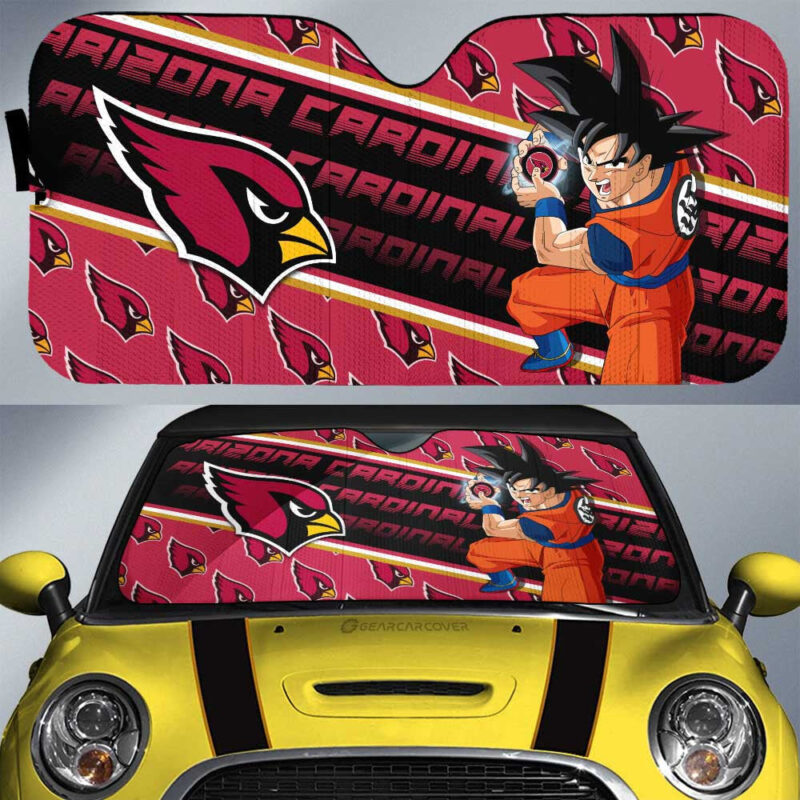Arizona Cardinals Car Sunshade Custom Car Interior Accessories