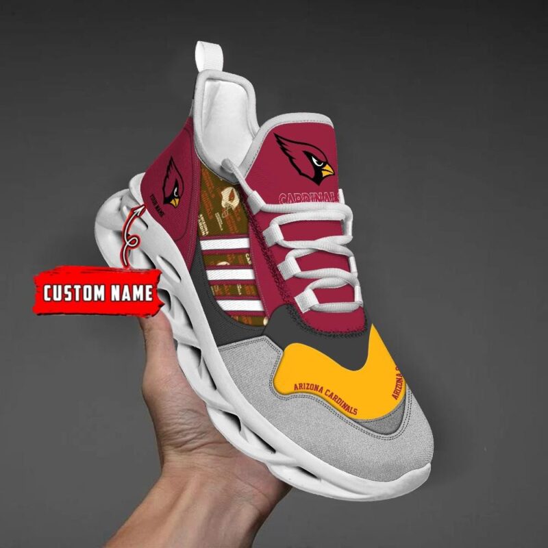 Arizona Cardinals Clunky Max Soul Shoes NFL Personalized