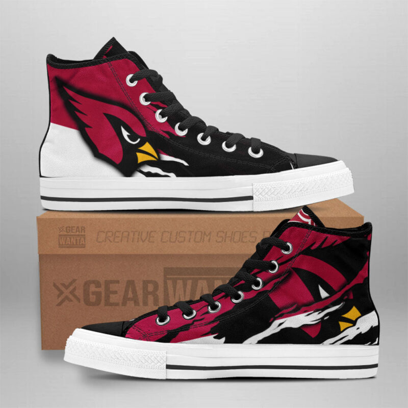 Arizona Cardinals High Top Shoes Custom For Fans