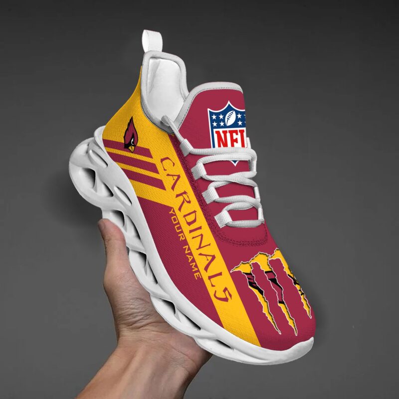 Arizona Cardinals NFL Clunky Max Soul Shoes Personalized