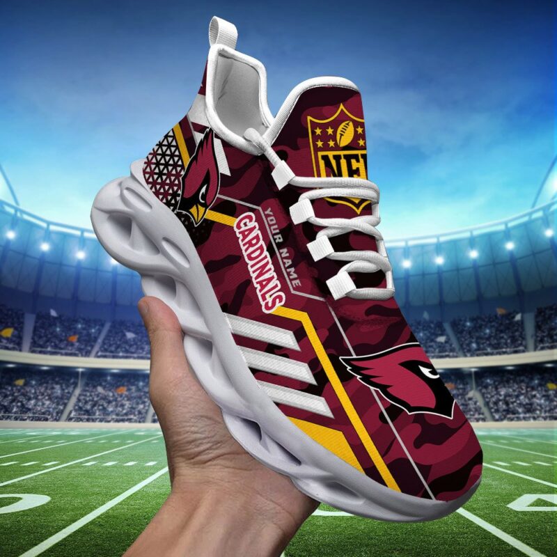 Arizona Cardinals NFL Clunky Max Soul Shoes Personalized