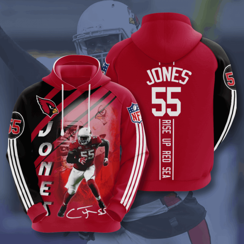 Best Arizona Cardinals 3D Hoodie Printed For Sale