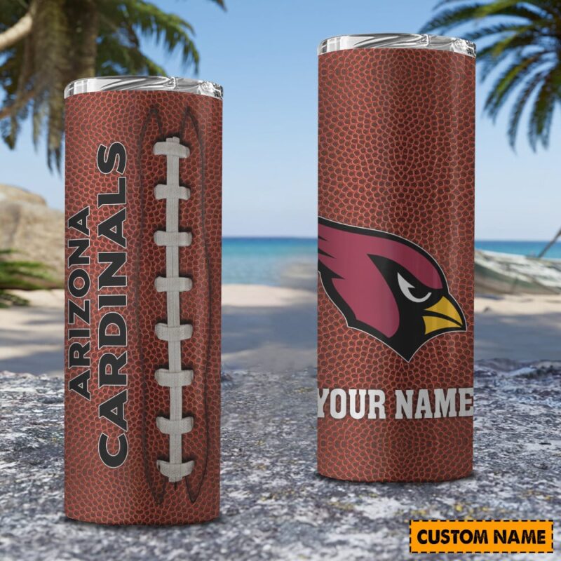 Sportswearmerch Arizona Cardinals New Personalized Skinny Tumbler 20OZ For Fan - Sportswearmerch