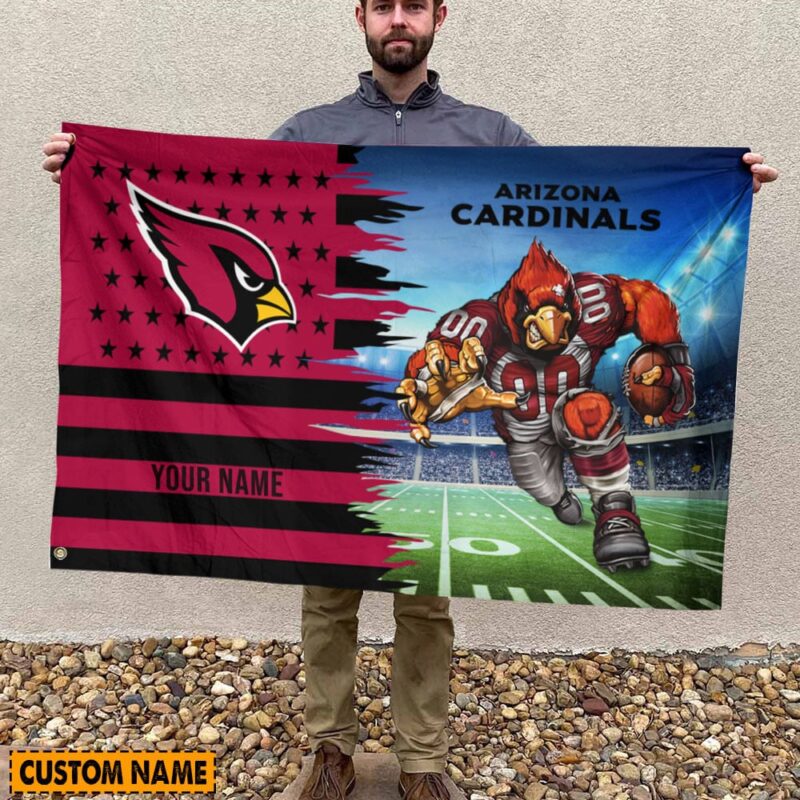 Sportswearmerch Arizona Cardinals New Pesonalized House Flag For Fan - Sportswearmerch