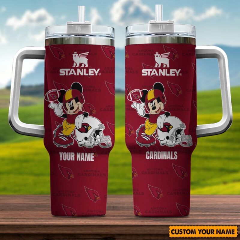 Sportswearmerch Arizona Cardinals New Pesonalized Tumbler 40OZ for fan - Sportswearmerch