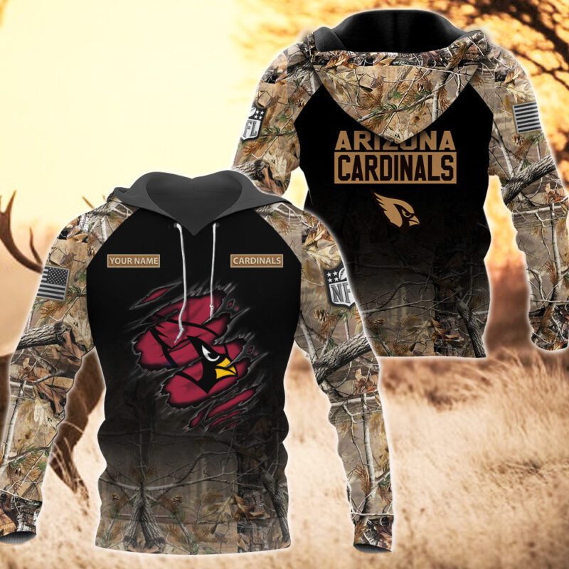 Sportswearmerch Arizona Cardinals NFL All Over Printed T-shirt Sweatshirt Hoodie For Fans - Sportswearmerch