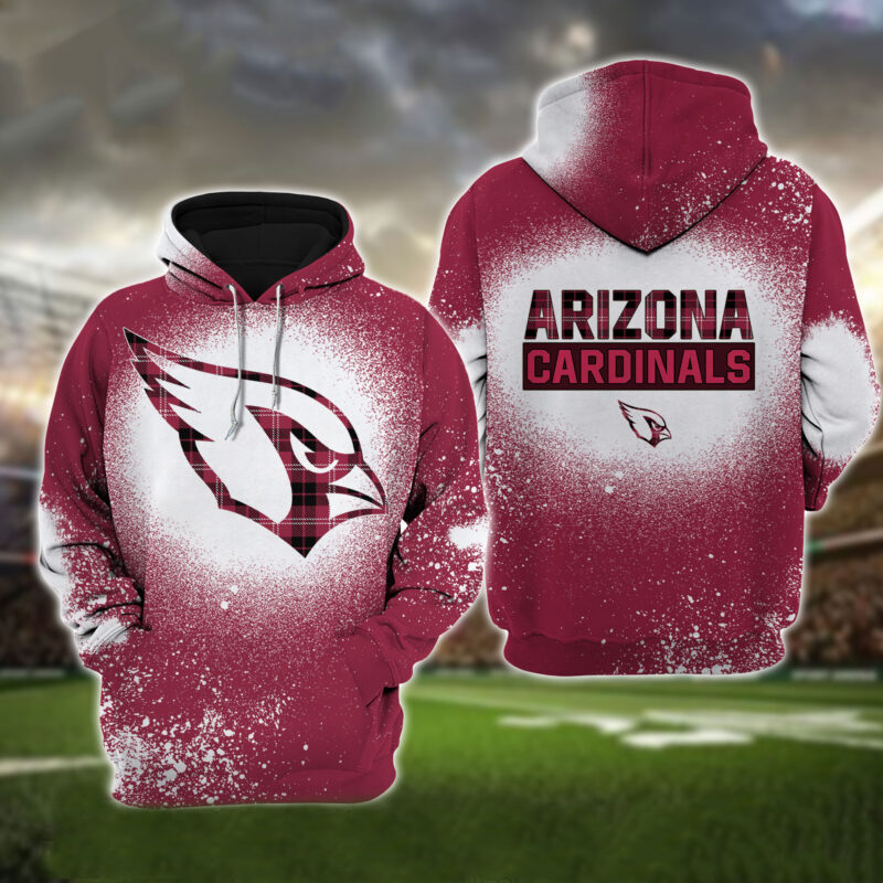 Sportswearmerch Arizona Cardinals NFL All Over Printed T-shirt Sweatshirt Hoodie For Fans - Sportswearmerch