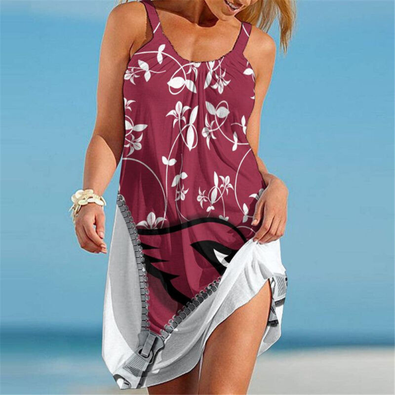 Sportswearmerch Arizona Cardinals NFL Beach Dress For Fans - Sportswearmerch