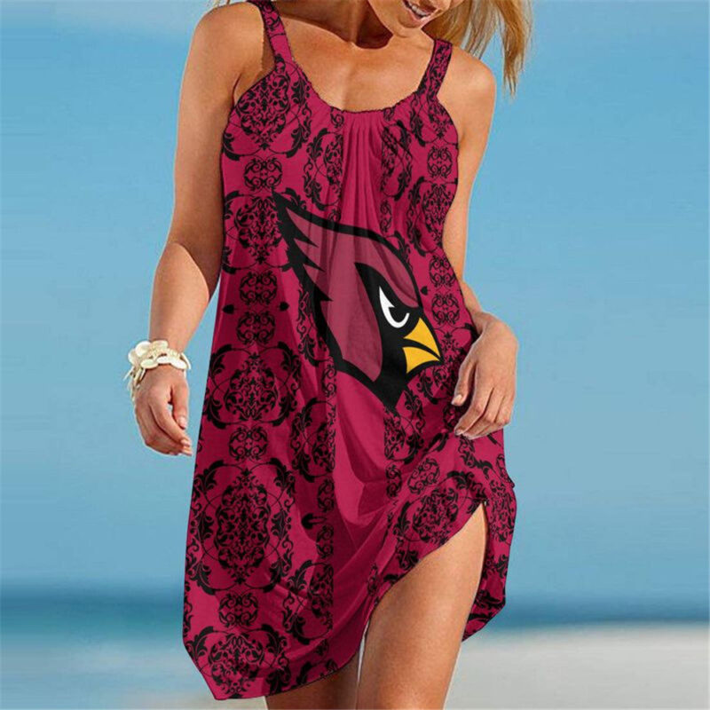 Sportswearmerch Arizona Cardinals NFL Beach Dress For Fans - Sportswearmerch
