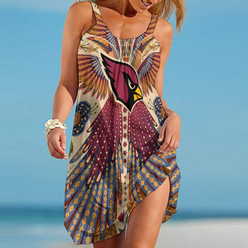 Sportswearmerch Arizona Cardinals NFL Beach Dress For Fans - Sportswearmerch