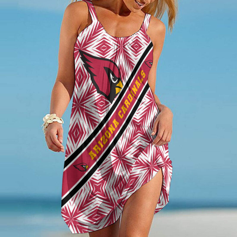 Sportswearmerch Arizona Cardinals NFL Beach Dress For Fans - Sportswearmerch