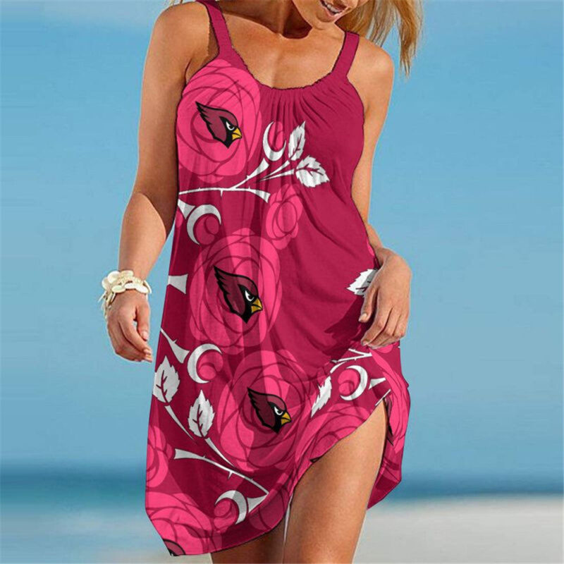 Sportswearmerch Arizona Cardinals NFL Beach Dress For Fans - Sportswearmerch