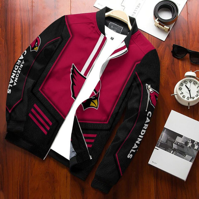 Sportswearmerch Arizona Cardinals NFL Bomber Jacket For Fans - Sportswearmerch