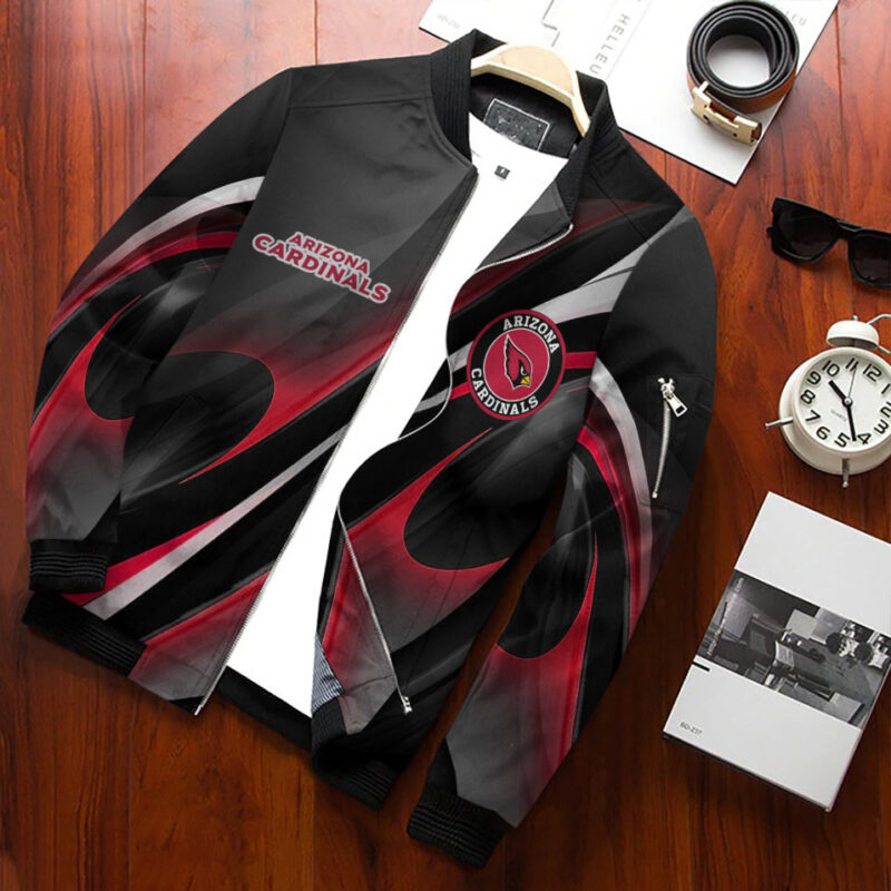 Sportswearmerch Arizona Cardinals NFL Bomber Jacket For Fans - Sportswearmerch
