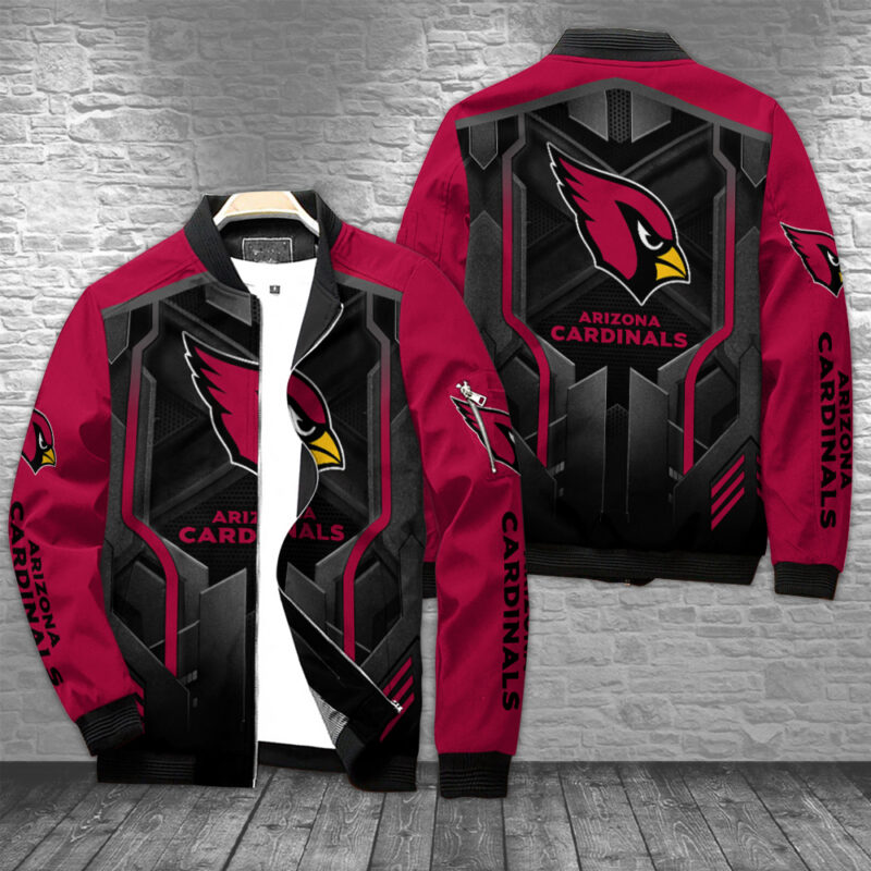 Sportswearmerch Arizona Cardinals NFL Bomber Jacket For Fans - Sportswearmerch