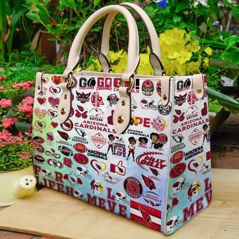 Sportswearmerch Arizona Cardinals NFL Leather Hand Bag - Sportswearmerch