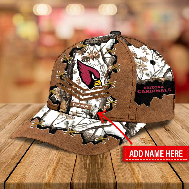 Sportswearmerch Arizona Cardinals NFL Personalized Classic Cap For Fans - Sportswearmerch