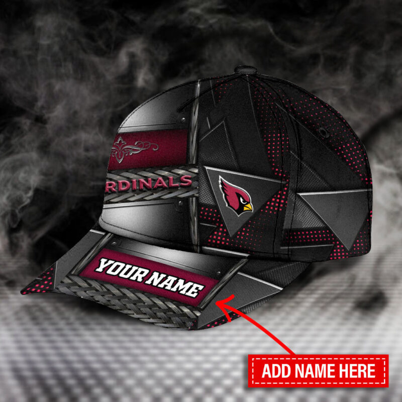 Sportswearmerch Arizona Cardinals NFL Personalized Classic Cap For Fans - Sportswearmerch