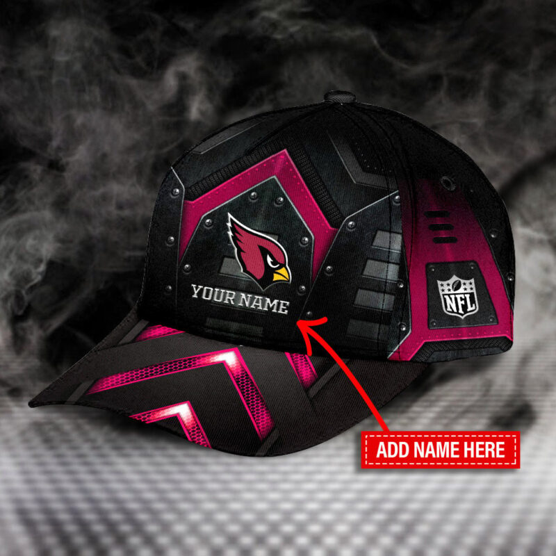 Sportswearmerch Arizona Cardinals NFL Personalized Classic Cap For Fans - Sportswearmerch