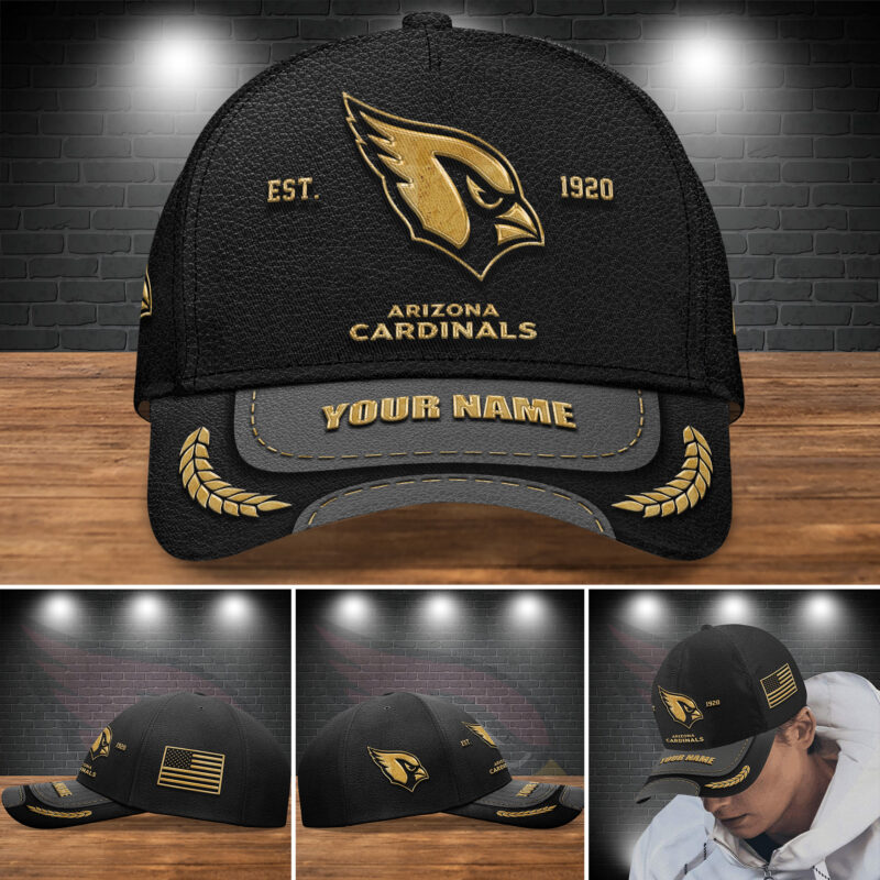 Sportswearmerch Arizona Cardinals NFL Personalized Classic Cap For Fans - Sportswearmerch