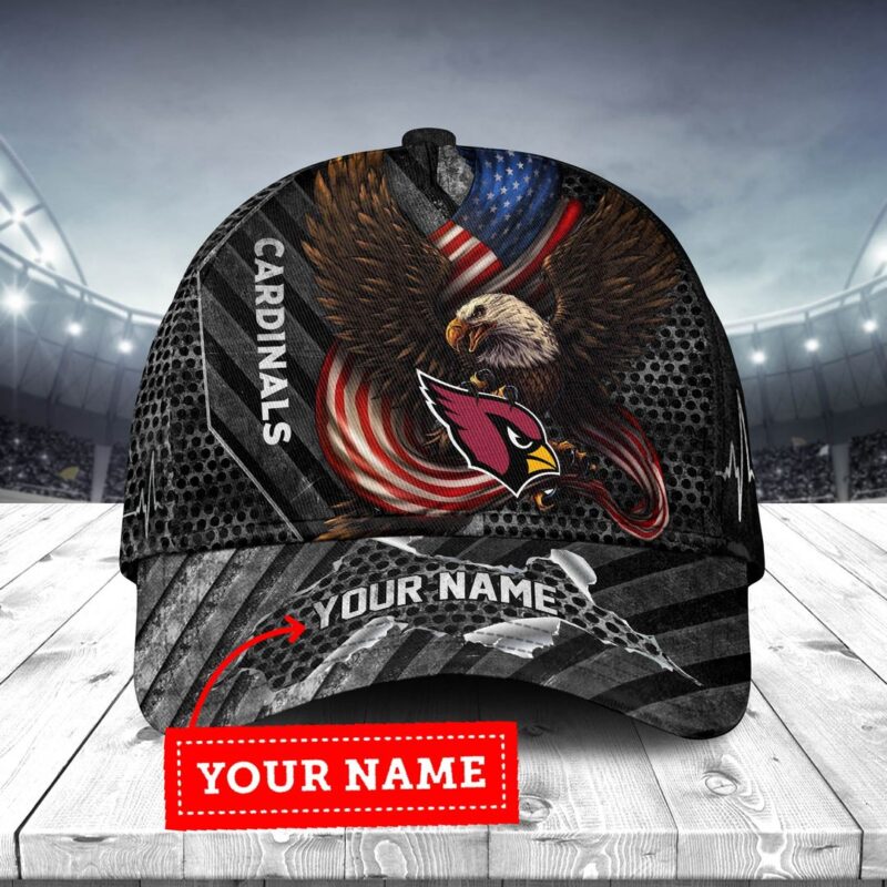 Sportswearmerch Arizona Cardinals NFL Personalized Classic Cap For Fans - Sportswearmerch