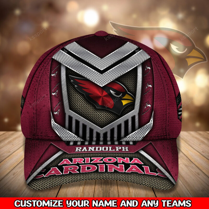 Sportswearmerch Arizona Cardinals NFL Personalized Classic Cap For Fans - Sportswearmerch