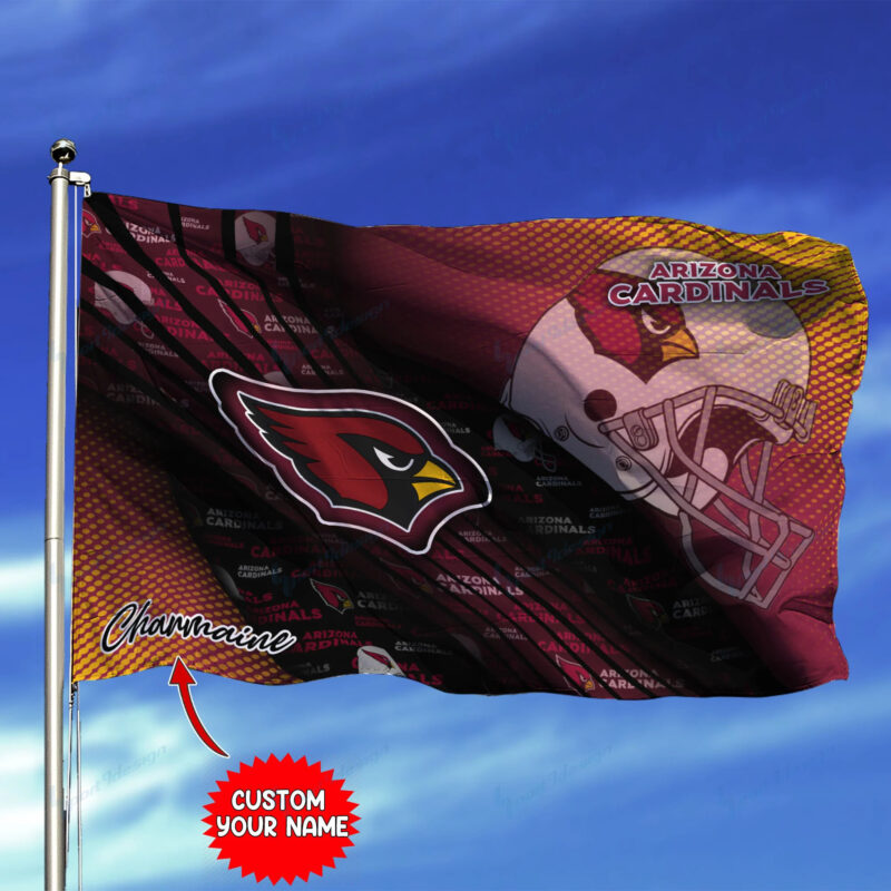 Sportswearmerch Arizona Cardinals NFL Personalized Flag - Sportswearmerch