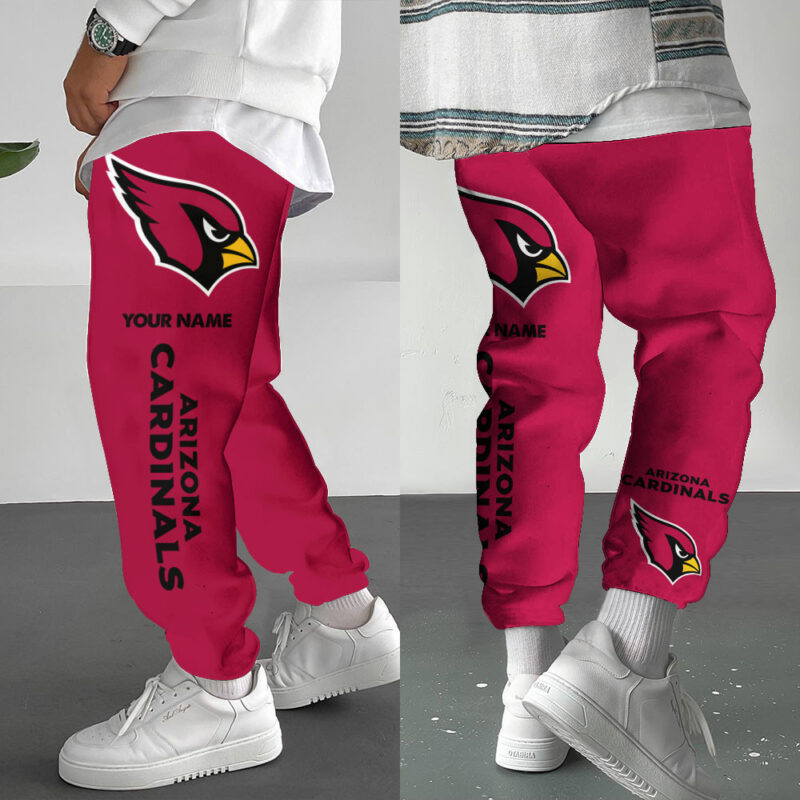 Sportswearmerch Arizona Cardinals NFL Personalized Special Long Pants Joggers Gifts For Fans - Sportswearmerch