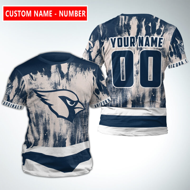 Sportswearmerch Arizona Cardinals NFL Personalized T-Shirt - Sportswearmerch