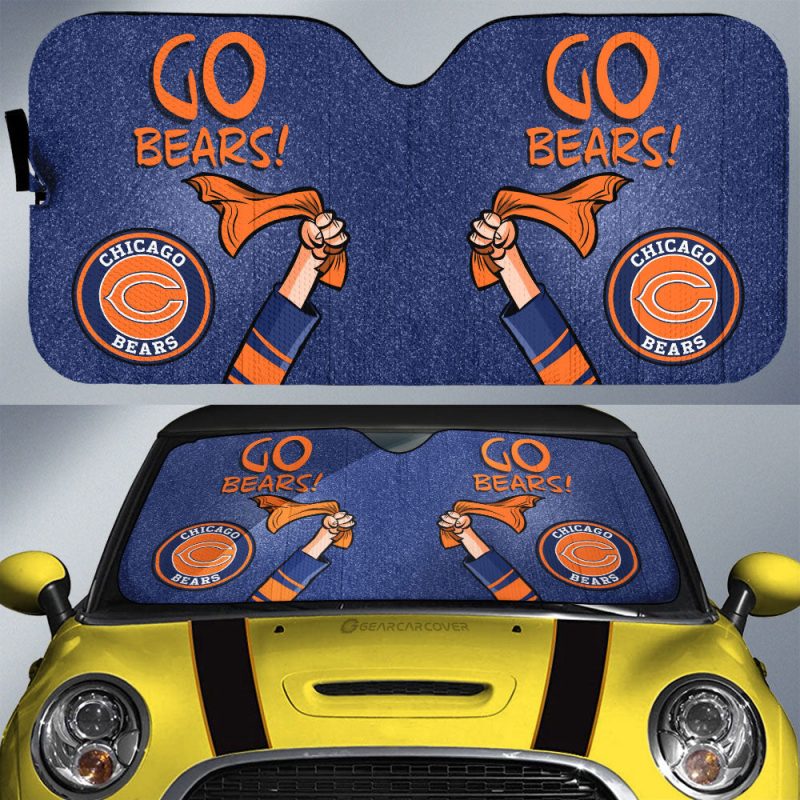 Chicago Bears Car Sunshade Custom Car Accessories