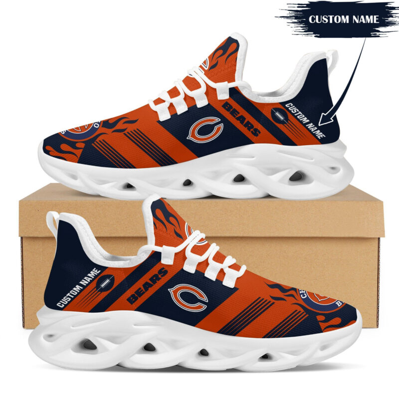 Chicago Bears Custom Personalized Max Soul Sneakers Running Sports Shoes For Men Women